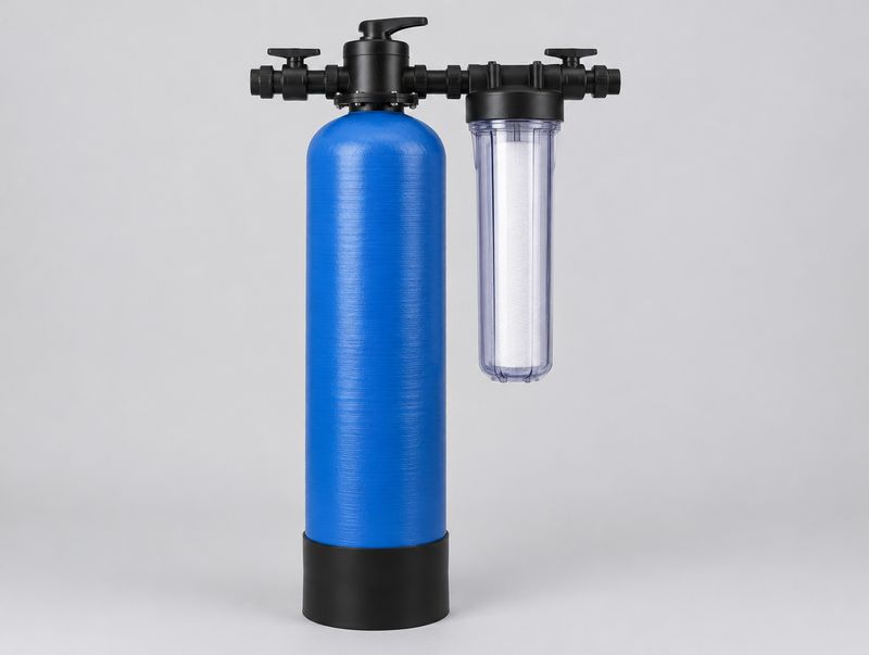 On city water?: Chlorine or chloramine taste, light sediment.